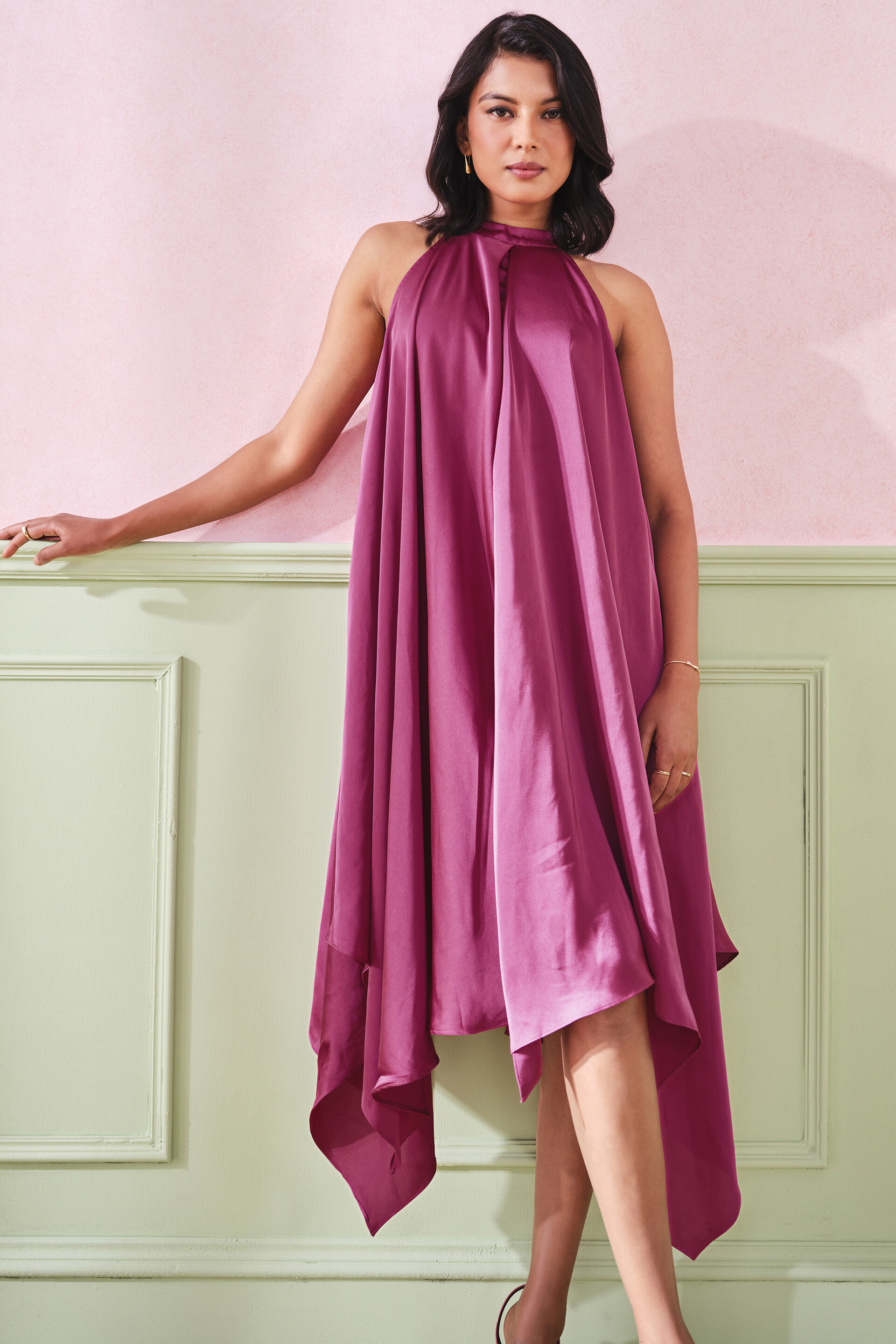 Sunset Samba Cocktail Pink Dress, Pink, image 4